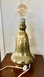 Antieke tafellamp - messing - Art Nouveau - Jugendstil ⭐️, Verzenden