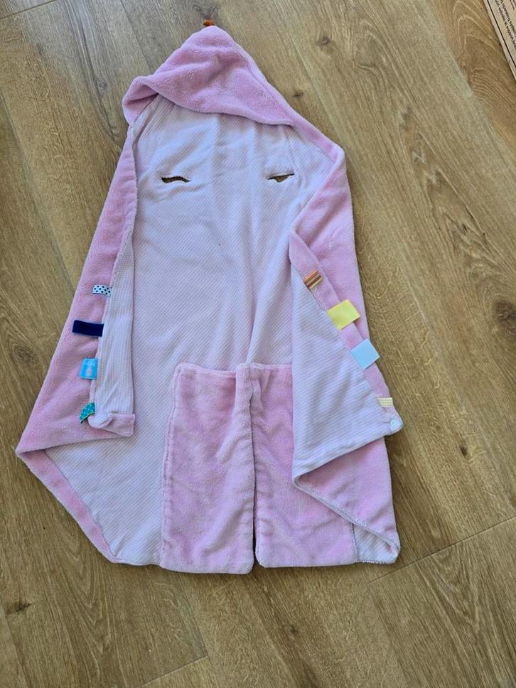Lichtroze Snoozebaby wikkeldeken, Kinderen en Baby's, Dekens, Slaapzakjes en Inbakerproducten, Zo goed als nieuw, Overige typen