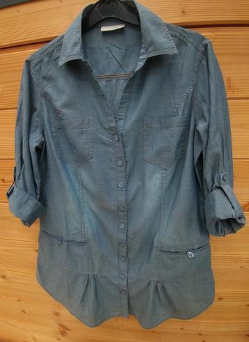 Clockhouse spijkerlook blouse mt. 40  beschikbaar voor biedingen