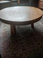 Ronde eikenhouten SALONTAFEL., Ophalen, Gebruikt, 50 tot 100 cm, Rond