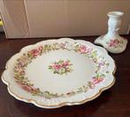Vintage Old Foley Harmony Rose Kandelaar & Schotel, Antiek en Kunst, Antiek | Servies los, Ophalen of Verzenden