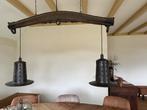 Hanglamp van juk landelijk stoer, Ophalen, Zo goed als nieuw, Minder dan 50 cm