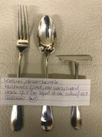 Verzilverd Keltum Hollands Glad vork en lepel, Antiek en Kunst, Antiek | Bestek, Ophalen of Verzenden