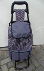Boodschappenkarretje met zitje, Ophalen, Gebruikt, Grijs, Shopper