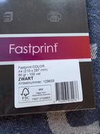Fastprint A4 80 gram zwart papier - 7 pakken, Diversen, Ophalen