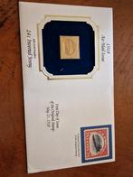 24k Gouden Inverted Jenny Replica - 1918 Air Mail Issue, Ophalen of Verzenden, Goud