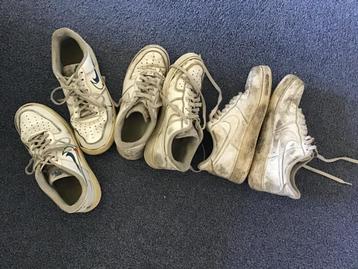 3 paar afgetrapte Nike Air Force 1 maat 44 beschikbaar voor biedingen