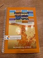 Basisboek Statistiek met SPSS - Zo goed als nieuw, Boeken, Studieboeken en Cursussen, Ophalen of Verzenden, Beta, Zo goed als nieuw