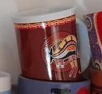 mok / kop Australie (3) aboriginals painting, Overige materialen, Nieuw, Ophalen of Verzenden, Overige stijlen