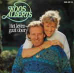 Koos Alberts ‎– Het Leven Gaat Door lp, Cd's en Dvd's, Vinyl | Nederlandstalig, Levenslied of Smartlap, Gebruikt, Ophalen of Verzenden