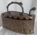 Oud strijkijzer - Messing - 1940, Antiek en Kunst, Ophalen of Verzenden