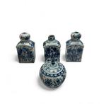 Lot 19e eeuws Duits porselein, Vogelmuster, Ophalen of Verzenden