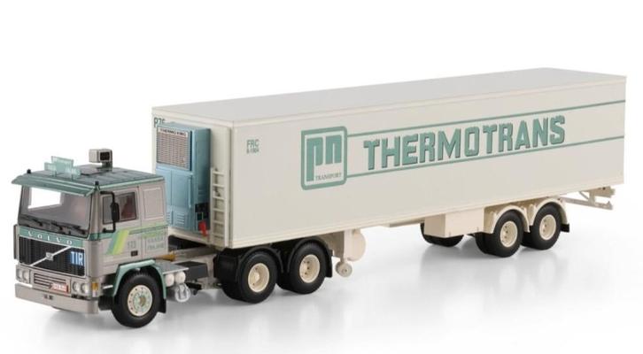 WSI VOLVO F10 + KLASSIEKE KOEL TRAILER - P. NYHOLM, Hobby en Vrije tijd, Modelauto's | 1:50, Nieuw, Bus of Vrachtwagen, Wsi, Ophalen of Verzenden