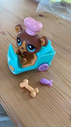 Lps “pets on the go” 2105 beertje in bestelauto🩵, Ophalen of Verzenden, Zo goed als nieuw