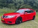 Saab 9-3 2.0 T Estate AUT 2009 Rood LPG G3, 1998 cc, Zwart, 4 cilinders, Stationwagon