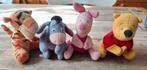 4 Disney knuffels Pooh, Ophalen of Verzenden, Winnie de Poeh of vrienden, Zo goed als nieuw, Knuffel