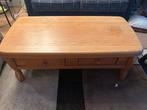 Houten Salontafel met Lades - Beschadigd, Ophalen, Gebruikt, 50 tot 100 cm, 100 tot 150 cm