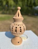 Handgemaakte Aardewerk Tafellamp sfeerlamp, Antiek en Kunst, Ophalen of Verzenden
