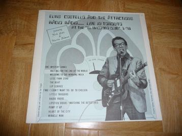 Elvis Costello - Zeldzame LP - Live in Toronto, 1978