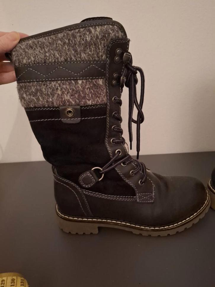 Landrover Laarzen Bont Maat 37 - ZGAN, Kleding | Dames, Schoenen, Zo goed als nieuw, Lage of Enkellaarzen, Zwart, Ophalen of Verzenden