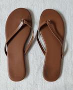 Melissa Odabash slippers cognac/tan maat 40, Slippers, Bruin, Melissa Odabash, Ophalen of Verzenden