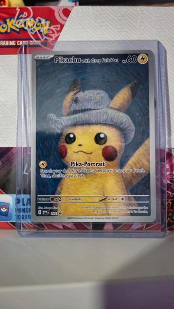 Pikachu with Grey Felt Hat - Pokémonkaart beschikbaar voor biedingen
