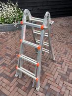 Waku Ladder Trap 4x4, Doe-het-zelf en Verbouw, Ophalen, Gebruikt, Ladder, Opvouwbaar of Inschuifbaar