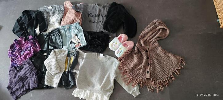 Meisjes kledingpakket maat 104, Kinderen en Baby's, Kinderkleding | Kinder-kledingpakketten, Gebruikt, Maat 104, Ophalen of Verzenden