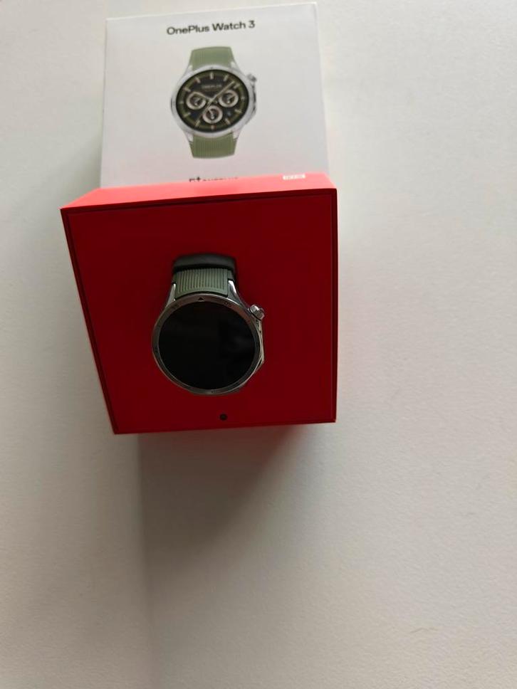 One plus Watch 3, Sieraden, Tassen en Uiterlijk, Ringen, Zo goed als nieuw, Heer, Zilver, Overige materialen, Ophalen of Verzenden