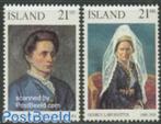 Kavel 898 IJsland beroemde vrouwen 1990, Postzegels en Munten, Postzegels | Europa | Scandinavië, IJsland, Verzenden, Postfris