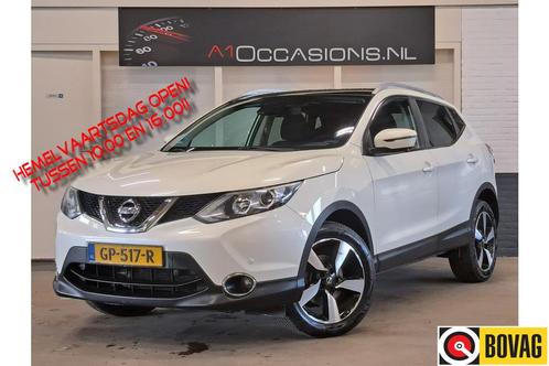 Nissan QASHQAI 1.2 Connect Edition + PANODAK + NAVI !, Auto's, Nissan, Bedrijf, Te koop, Qashqai, 360° camera, ABS, Achteruitrijcamera