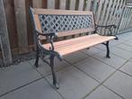 Gietijzeren tuinbankje / tuinbank gietijzer | bankje bank, Ophalen, Nieuw, Hout