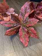 15 oudroze en wat donkerder bloemen voor in de kerstboom van, Diversen, Kerst, Ophalen of Verzenden, Zo goed als nieuw