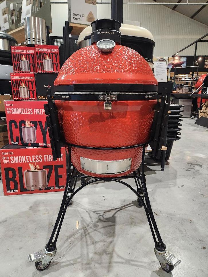 Kamado Joe Classic II 2 BBQ Kamado Barbecue, Tuin en Terras, Houtskoolbarbecues, Gebruikt, Met accessoires, Ophalen of Verzenden