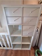 6x Kallax LADES inc. Inzetten Ikea wit o.a. hoogglans, Ophalen, Zo goed als nieuw, Rechthoekig, Hout