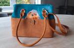 Nieuwe Hi-Di-Hi Hand/Schoudertas Vegan Ecoleer - Roodborstje, Sieraden, Tassen en Uiterlijk, Tassen | Damestassen, Ophalen of Verzenden