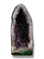 Donkere paarse Amethist Geode - NERGENS GOEDKOPER !!, Ophalen, Mineraal