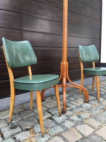 20 vintage groene stoelen / retro stoelen  beschikbaar voor biedingen