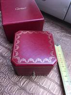 Cartier ring doos in doos leder nieuw, Sieraden, Tassen en Uiterlijk, Ringen, Ophalen, Nieuw, Dame of Heer, Rood