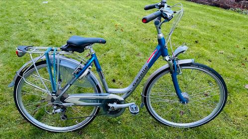 Mooie goede nette damesfiets Gazelle Medeo 49cm 24 speed, Fietsen en Brommers, Fietsen | Dames | Sportfietsen en Toerfietsen, Zo goed als nieuw