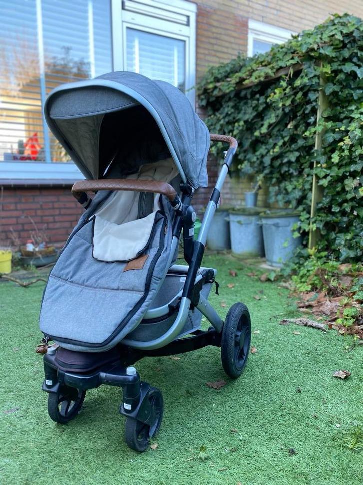 Overcompleet en netjes! JOOLZ GEO 2 (Elephant Grey), Kinderen en Baby's, Kinderwagens en Combinaties, Gebruikt, Combiwagen, Overige merken