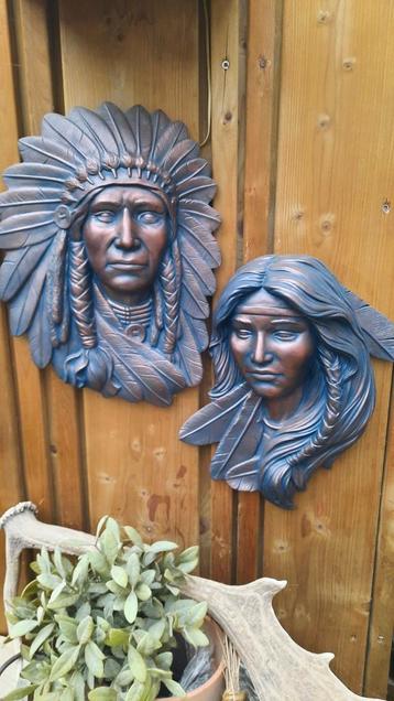 Indianen-koppeltje beschikbaar voor biedingen