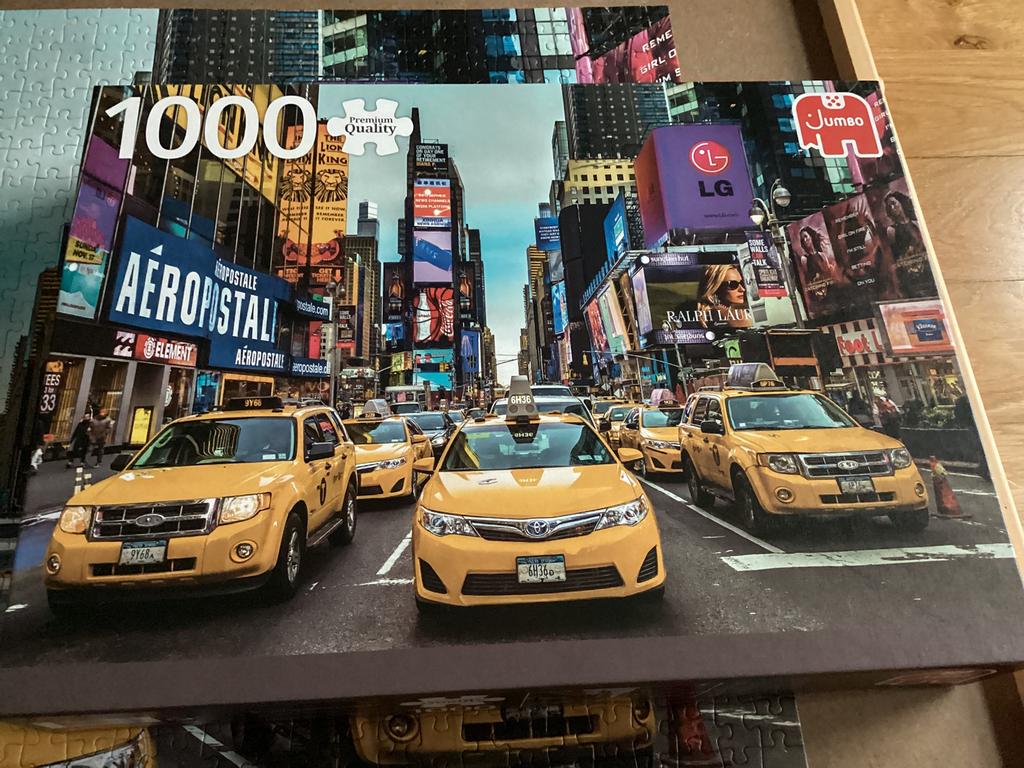 Jumbo puzzel 1000 nieuw staat, Hobby en Vrije tijd, Denksport en Puzzels, Ophalen of Verzenden, 500 t/m 1500 stukjes, Zo goed als nieuw