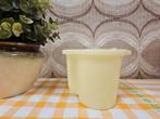 Vintage Tupperware retro zachtgeel melk kannetje, Tupperware, Geel, Overige typen, Ophalen of Verzenden