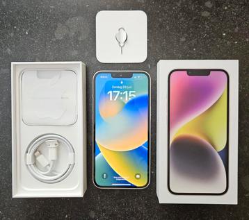 iPhone 14 Wit 128GB | Perfecte staat | 87% batterij beschikbaar voor biedingen