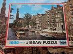 Oude Amsterdam Puzzel/Prinsengracht/Hope, Hobby en Vrije tijd, Ophalen of Verzenden, 500 t/m 1500 stukjes, Gebruikt, Legpuzzel