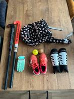 Hockey set (schoenen mt 36, zaal- en veldstick, tas), Schoenen, Gebruikt, Ophalen