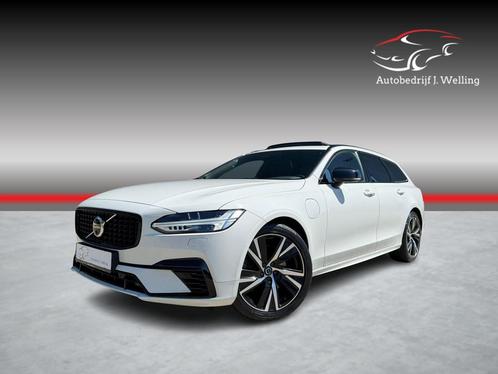 Volvo V90 2.0 T8 AWD R-Design luchtvering / B&W / pano / HUD, Auto's, Volvo, Bedrijf, Te koop, V90, 360° camera, 4x4, ABS, Achteruitrijcamera