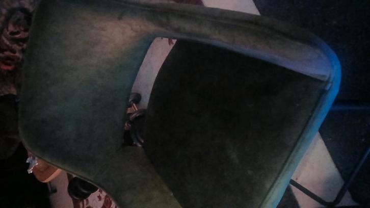 Set van luxe kruk en stoel, Huis en Inrichting, Stoffering | Vloerbedekking, Zo goed als nieuw, minder dan 10 m², Ophalen of Verzenden