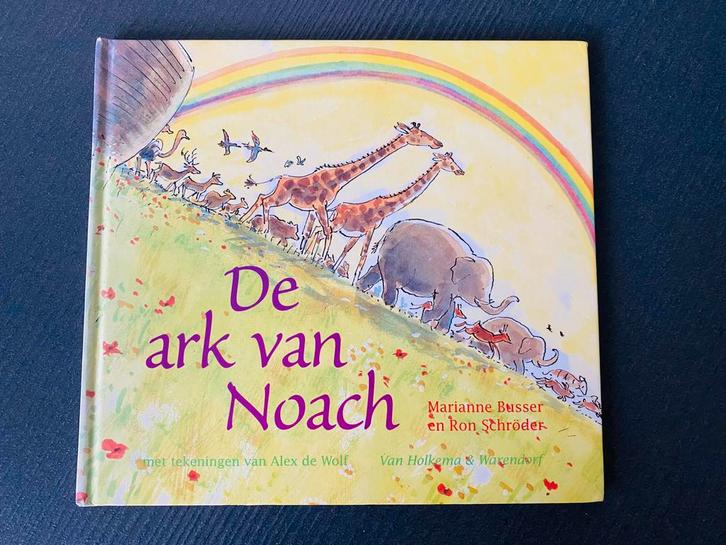 Boek - De Ark van Noach, Boeken, Prentenboeken en Plaatjesalbums, Gelezen, Ophalen of Verzenden